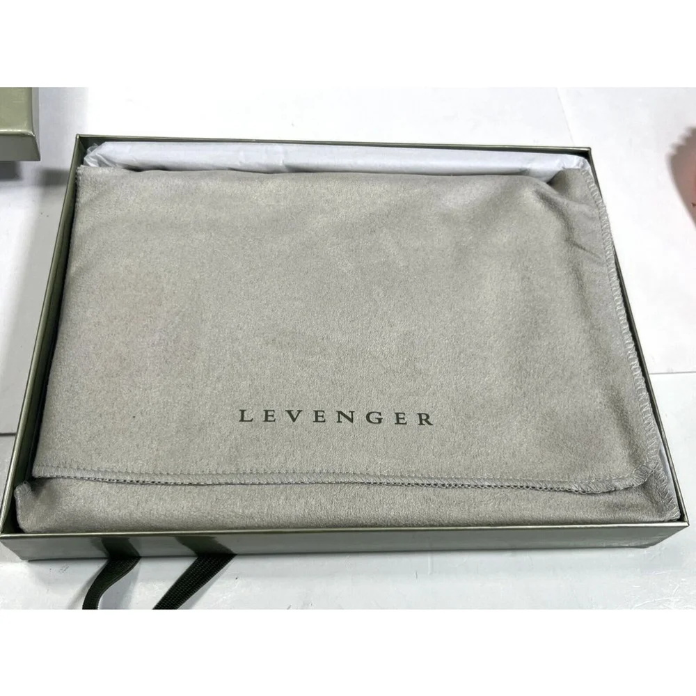 Levenger Circa‎ Cordova Leather Foldover Notebook Junior Size New In Box